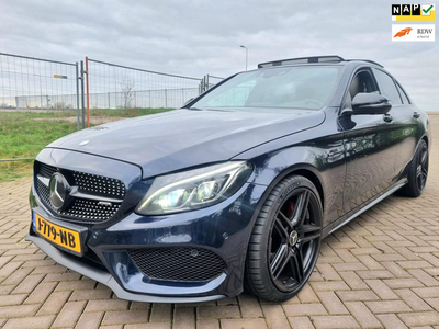 Mercedes-Benz C-klasse 43 AMG 4MATIC/automaat/panoramadak/apk/ voll optie/368 pk /leer / niewe banden/inruilen mogelijk!!!