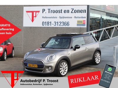 MINI Mini 1.5 Cooper Chili Automaat/Panoramadak/Stoelverwarming/Head-up display/Harman&Kardon/Parkeersensoren/Airco/Navi/Cruise/Lederen st