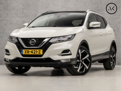 Nissan QASHQAI 1.2 N-Connecta Tekna (PANORAMADAK, NAVIGATIE, 360 CAMERA, GETINT GLAS, SPORTSTOELEN, XENON, CRUISE, KEYLESS, ELEK PAKKET, NIEUWSTAAT)