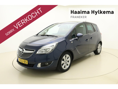 Opel Meriva 1.4 Turbo Cosmo 140pk Navigatie | Climate Control | Trekhaak | Camera | Lichtmetalen Velgen | Weinig Kilometers | Park Pilot