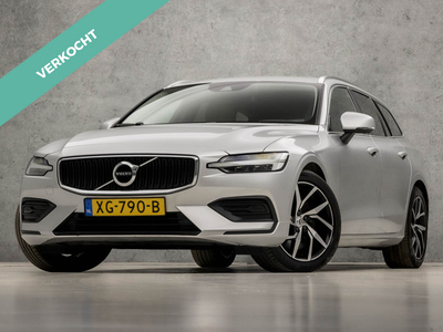 Volvo V60 2.0 T5 Momentum Luxury 251Pk Automaat (APPLE CARPLAY, GROOT NAVI, ADAPTIVE CRUISE, STOELVERWARMING, LEDEREN SPORTSTOELEN, ELEK ACHTERKLEP, GETINT GLAS, DIGITAL COCKPIT, NIEUWSTAAT)