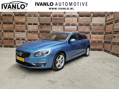 Volvo V60 2.4 D6 AWD Plug-In Hybrid Summum Leer memory trekhaak Topstaat!