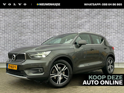 Volvo XC40 2.0 T4 Inscription Fin.€ 524p/m | Adaptieve Cruise Control | Trekhaak | Keyless | Camera | Dode hoek detectie | Lederen bekleding | Stoelverwarming