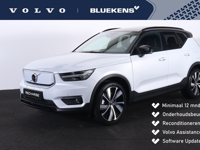 VOLVO XC40 Recharge P8 AWD R-Design - IntelliSafe Assist & Surround - Harman/Kardon audio - 360º Camera - Verwarmde voorstoelen, stuur & achterbank - Parkeersensoren voor & achter - Elektr. bedienb. voorstoelen met links geheugen - Draadloze tel. lader - Extra ge...