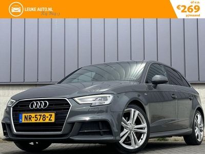 Audi A3 Sportback 1.0 TFSI Automaat Sport S Line Edition Led Dynamisch Leer