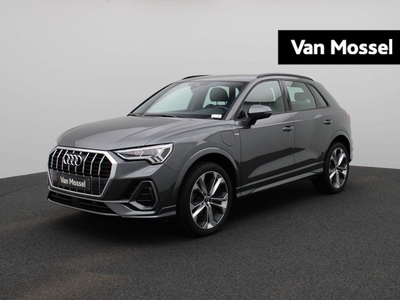 Audi Q3 45 TFSI e S edition 245 PK | S-line | Automaat | Navigatie | 360 Camera | Adaptive Cruise Control | Climate Control | Stoelverwarming | Trekhaak | Virtual Cockpit | LED | Lichtmetalen velgen |