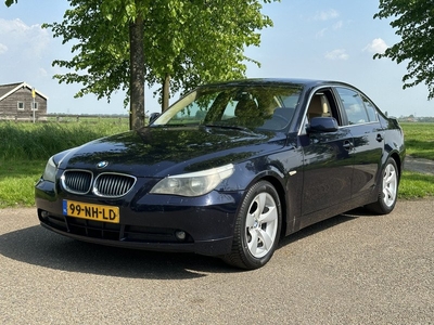 BMW 5 Serie 520i Executive Leer * NAVI * NAP Rijdt perfect