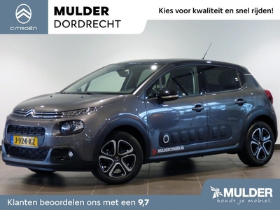 Citroën C3 5-deurs Shine Business 1.2 PureTech 110pk H6 NAVI | CLIMA | CAMERA | CRUISE CONTROL | TWO-TONE ZWART DAK