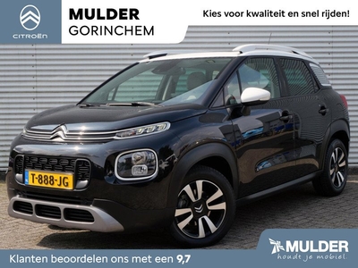 Citroën C3 Aircross SUV Shine 1.2 PureTech 130pk EAT6 AUTOMAAT SCHUIF/KANTELDAK | NAVI | KEYLESS | HEAD-UP | CLIMA | DAB+ | PARKEERHULP | AMBIANCE METROPOLITAN GREY