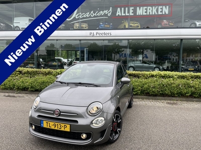 Fiat 500 0.9 TwinAir Turbo Sport 105pk // NL auto // Sportuitvoering met o.a. Sportstoelen - Sportstuur // Clim.control - Cruise control - Parks-A - Navi full map - Apple CP/AA - U-Con. - Radio/TEL - MFL-Stuurwiel - ML - LMV - CD+AB - Ramen E-VZ - Spiegel