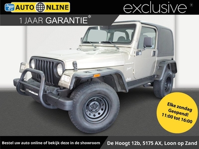 Jeep Wrangler 4.0i Hardtop ✅AIRCO✅AUTOMAAT✅YOUNGTIMER✅HARDTOP✅