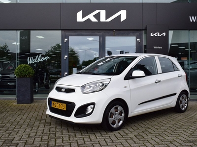 Kia Picanto 1.0i-12V ISG BusinessLine 5-Drs Airco ABS Airbags Stuurbekr. Navigatie BT+USB LED 74.261km!