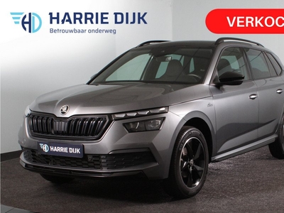 Škoda Kamiq 1.5 TSI 150 PK Monte Carlo - DSG Automaat | Pano | Dig. Cockpit | Cruise | Camera | PDC | NAV + App. Connect | ECC | Trekhaak Elektrisch uitklapbaar | LM 17