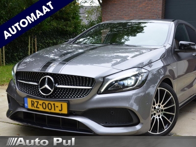 Mercedes-Benz A-klasse WhiteArt Edition 180 AMG-Styling/Automaat/Led/Navi/Pdc/Achteruitrij camera/Privacy-Glass/Auto is in absolute nieuwstaat