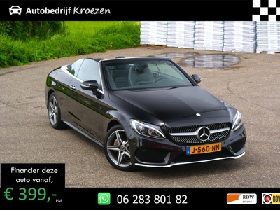 Mercedes-Benz C-klasse Cabrio 200 Edition 1 ///AMG Pakket | Camera | Leder |