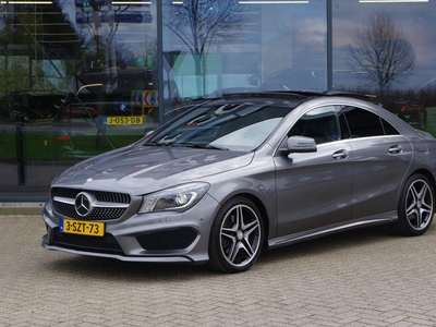 Mercedes-Benz CLA-Klasse 250 Sport Prestige AMG-Line 210 PK Automaat, Schuif-Kanteldak, Leder, Memory, Camera