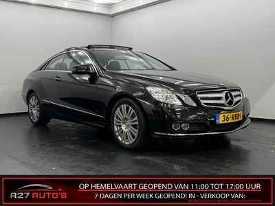 Mercedes-Benz E-Klasse Coupé 200 CGI Elegance Pano, Navi, Parkeer sensoren, Half leder, Stoelverwarming