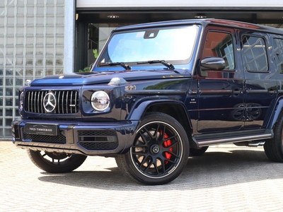 Mercedes-Benz G-Klasse 63 AMG | Cavansietblauw, Carbon interieur, Massagestoelen, Rij-assistentie pakket, Leder Exclusief, Standkachel, Burmester, Trekhaak, Zitklima, Driver's Package