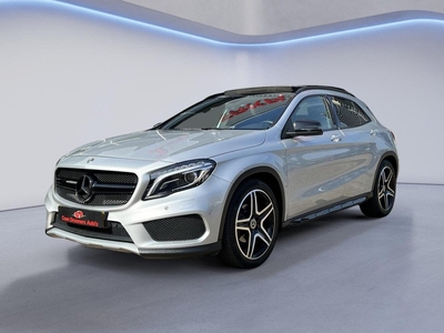 Mercedes-Benz GLA-klasse 200 Ambition Comfort AMG-Line, Panorama Dak, AppleCarplay, Elektr. Stoelen + Mem, Camera, Leder/Alcantara, 19