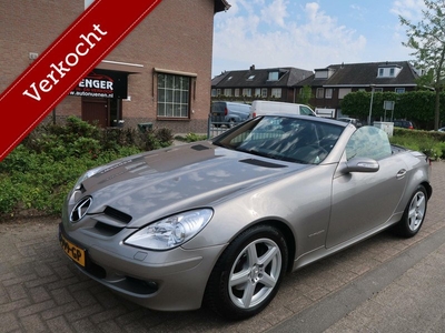 Mercedes SLK-klasse 200 K AUT|AIRSCARF|AIRCO|STOELVERWARMING|LEDER|GOED ONDERHOUDEN