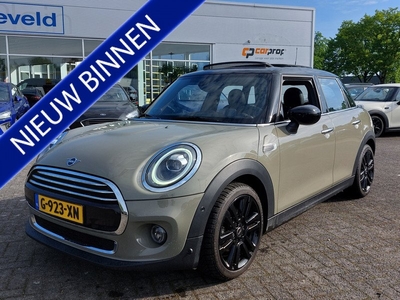 MINI Cooper 1.5 136pk Cooper Chili Serious Business Pack 5-Deurs | Origineel NL | Navi+Apple Carplay | Harman Kardon Sound | Panorama Schuifdak | Clima | Cruise | Keyless Entry | Head-Up | Pdc V+A+Assist