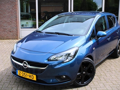 Opel Corsa 1.4 Innovation Airco, Cruise control, Bluetooth, Leder, Boordcomputer, Elektr. ramen, 17