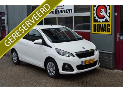 Peugeot 108 1.0 e-VTi Active O.a: Airco, Radio, Bluetooth, A.b, Stuurwielbediening, Etc. All-in prijs!