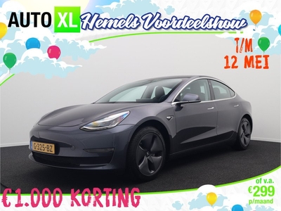 Tesla Model 3 Standard RWD Plus 60 kWh Pano-dak Camera Memory LMV 18'