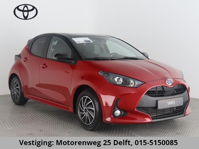 Toyota Yaris 1.5 HYBRID BI-TONE AUTOMAAT NAVIGATIE BIJNA 2023 GARANTIE TOT 2033* Camera Bluetooth