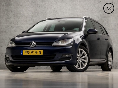 Volkswagen GOLF Variant 1.4 TSI Sport (NAVIGATIE, CLIMATE, STOELVERWARMING, MASSAGE, GETINT GLAS, PARKEERSENSOREN, LEDER, SPORTSTOELEN, CRUISE, NIEUWSTAAT)