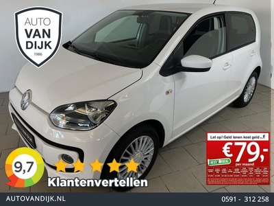 Volkswagen Up! 1.0 high up! AIRCO STOELVERW VELGEN MISTLAMPEN PRIVACY GLAS NIEUWSTAAT