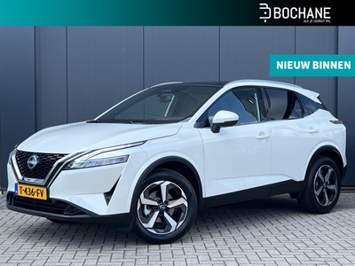 NISSAN QASHQAI 1.3 MHEV 140 Business Premium Auto Pilot Cruise Control | Elek. verstelbare stoel | Camera | Navigatie | Panoramadak | Lichtmetaal | Stoel / Raam / Stuurverwarming |