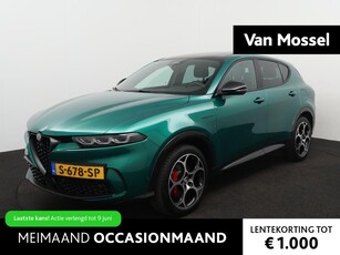 Alfa Romeo Tonale 1.3T PHEV Veloce Plug-in 280pk | Groot Navigatie | Apple/Android auto| Electrisch Schuif/kanteldak | Stoel/stuurverwarming | LMV 19