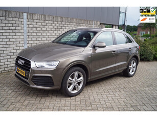 Audi Q3 1.4 TFSI CoD Sport Pro Line S Autom Half Leder Sportst Navi Xenon Audi Drive Select Clima Cruise 2x PDC LMV Trekh NL Auto.