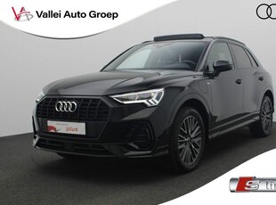 Audi Q3 45 TFSI e 245PK S-tronic S edition | Pano | 19 inch | Camera | ACC | Full LED | Zwart optiek