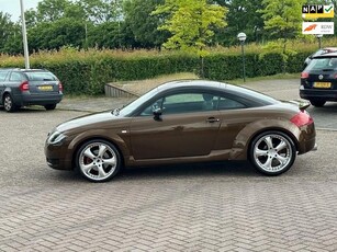 Audi TT 1.8 5V Turbo,bj.98,kleur: bruin,climate,porsche sportvelgen,half leder,APK tot 05/2025 en NAP met 288160 km.sportuitlaat.