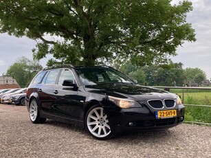 BMW 5-serie Touring 525d High Executive Leder + Cruise +