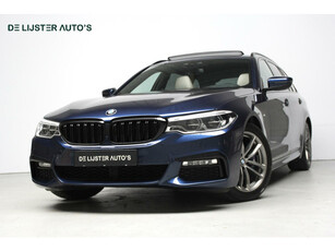 BMW 5-serie Touring 530i M pakket M Sport Automaat 252 PK |PANO, NAVIGATIE, ACC, CLIMATE, STOELVERWARMING, CAMERA, LED, PDC|