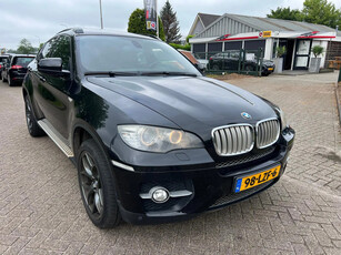 BMW X6 3.5D High Exe Zwart 2009 Schuifdak Head Up 286PK