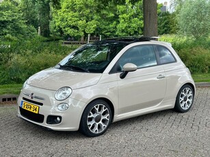 Fiat 500 0.9 TwinAir Turbo 500S 2014 automaat leer!