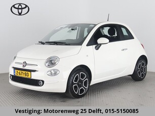 Fiat 500 1.0 HYBRID CLUB CARPLAY NAVIGATIE GARANTIE TOT 2 JAAR!* Parkeer sensoren. Multimedia