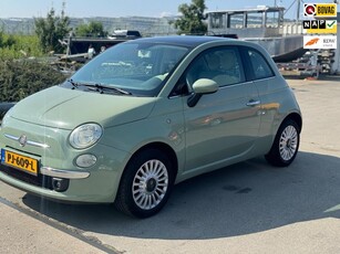 Fiat 500 1.2 Naked panoramadak zeer mooi pichtache kleur