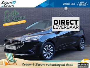 Ford Fiesta 1.0 EcoBoost Hybrid Titanium 125pk | DEMO | Navigatie via Apple Carplay & Android auto | Cruise control | Led koplampen | Led dag rijverlichting