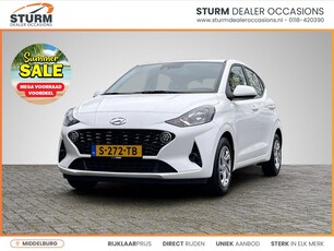 Hyundai i10 1.0 Comfort *SUMMER SALE* | Apple Carplay/Android Auto | Cruise Control | Airco | Bluetooth Tel. | DAB | Rijklaarprijs!