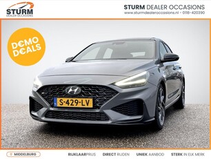 Hyundai i30 1.5 T-GDi MHEV N Line Sky *SUMMER SALE* | Panoramadak | Navigatie Full-Map | Sportstoelen | LED Koplampen | Apple Carplay/Android Auto | Stoelverwarming | Dodehoek | Rijklaarprijs!