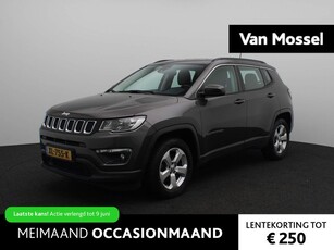 Jeep Compass 1.4 MultiAir Limited | Automatische Airconditioning | Parkeersensoren | Trekhaak | Navigatie | Half-Lederen Bekleding | Stoelverwarming