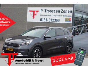 Kia Niro 1.6 GDi Hybrid BusinessLine NAVI/AIRCO-CLIMA/LEDER/L.M.VELGEN/STOEL&STUURVERW/PARKEERCAMERA.