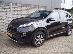 Kia Sportage 1.6 T-GDI 4WD GT-Line PlusLine Autom Panodak Leder Navi Camera Clima 2x PDC Stoel/Stuur A Bank Verwarming LMV ENZ.