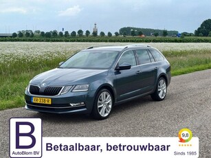 Škoda Octavia Combi 1.0 TSI Greentech Style Business Nieuwstaat! | Leer | Navi | Canton Audio | Trekhaak | Elect klep | LED