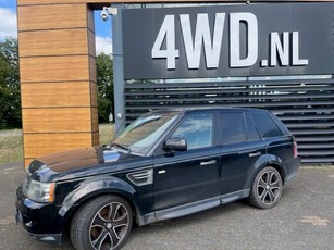 Land Rover Range Rover Sport 3.0V6 TD AUT HSE 4WD LEDER NAVI CLIMA CRUISE MOTOR DEFECT EXPORT € 4790 EXCL Motor verliest olie en rammelt diagnose nog niet gesteld voordelig grijs kenteken